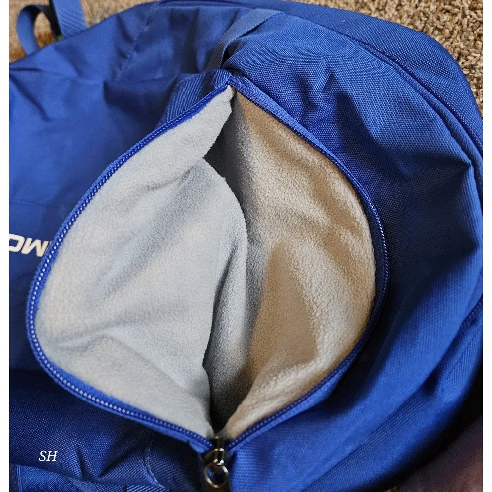 Under Armour Hustle Lite Backpack Blue UA Storm School Travel Bag‎